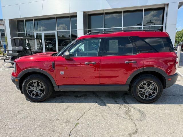 Photo of 2021 Rapid Red Metallic Tinted Clearcoat Ford Bronco Sport
