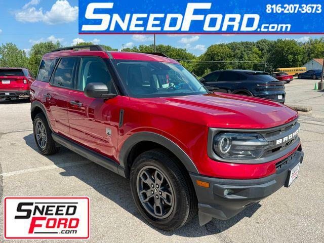 Photo of 2021 Rapid Red Metallic Tinted Clearcoat Ford Bronco Sport