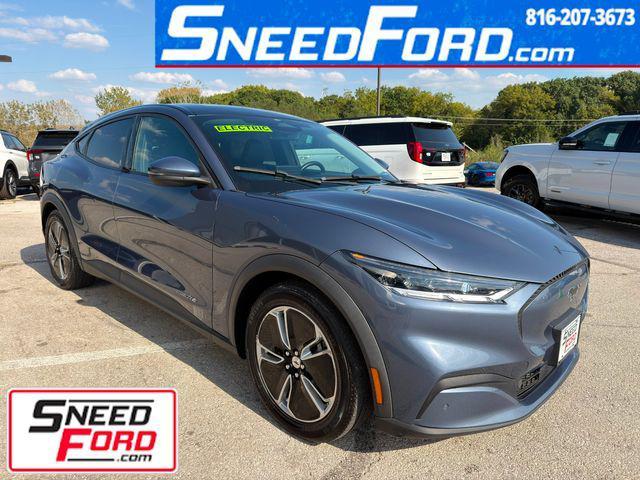Photo of 2021 Infinite Blue Metallic Tinted Clearcoat Ford Mustang Mach-E