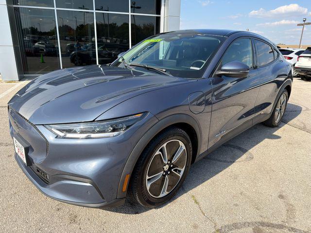 Photo of 2021 Infinite Blue Metallic Tinted Clearcoat Ford Mustang Mach-E
