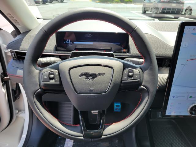 Photo of 2025 Star White Metallic Tri-Coat Ford Mustang Mach-E