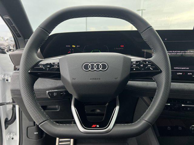 Photo of 2025 Glacier White Metallic Audi S6 e-tron