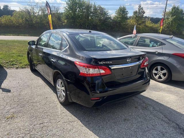 Photo of 2015 Super Black Nissan Sentra