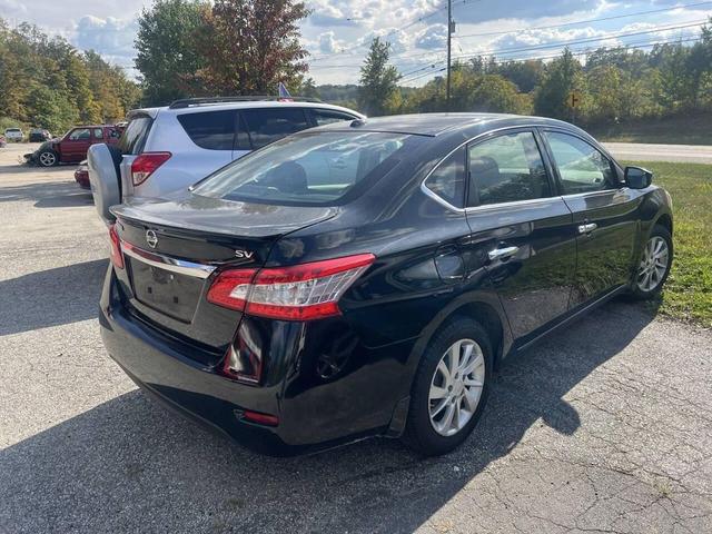 Photo of 2015 Super Black Nissan Sentra