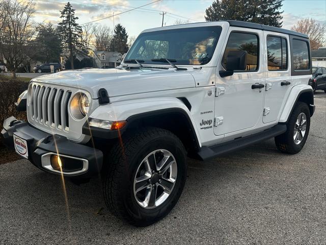 Photo of 2021 Bright White Clearcoat Jeep Wrangler Unlimited
