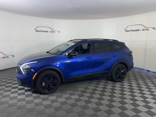 Photo of 2025 Sapphire Blue Kia Sportage