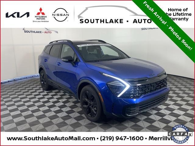 Photo of 2025 Sapphire Blue Kia Sportage
