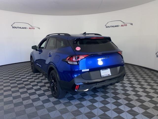Photo of 2025 Sapphire Blue Kia Sportage