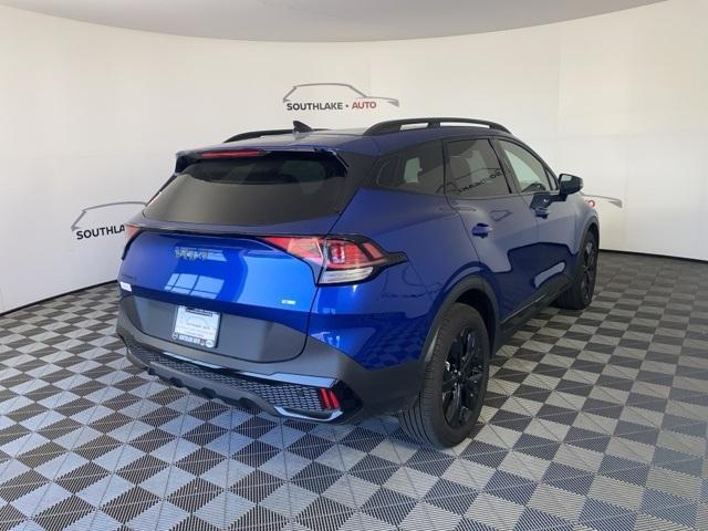 Photo of 2025 Sapphire Blue Kia Sportage