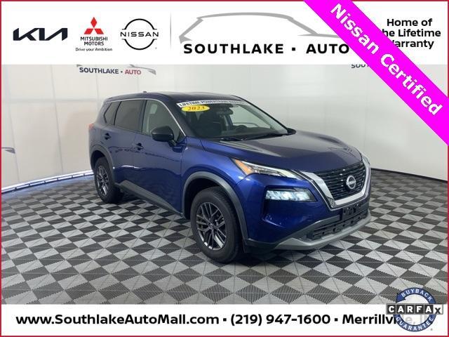 Photo of 2023 Caspian Blue Nissan Rogue