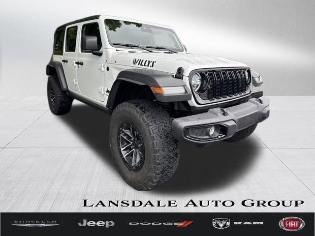 Photo of 2024 Bright White Clearcoat Jeep Wrangler