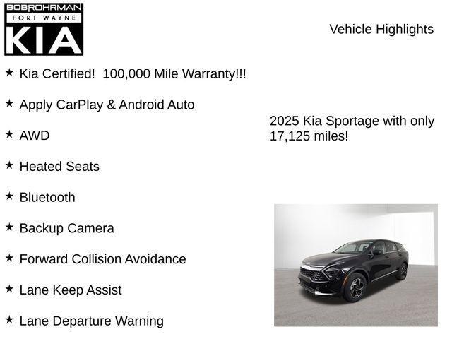 Photo of 2025 Fusion Orange Kia Sportage