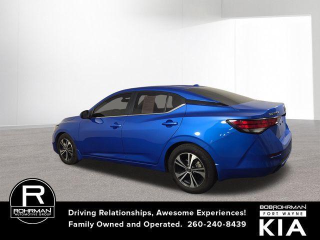 Photo of 2023 Electric Blue Metallic Nissan Sentra