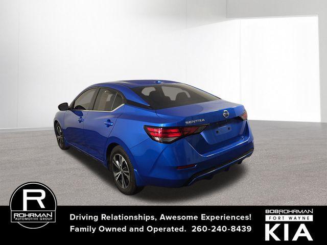 Photo of 2023 Electric Blue Metallic Nissan Sentra