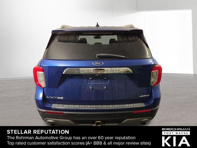 Photo of 2021 Blue Metallic Ford Explorer