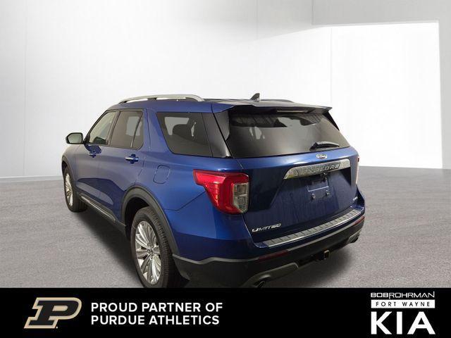 Photo of 2021 Blue Metallic Ford Explorer