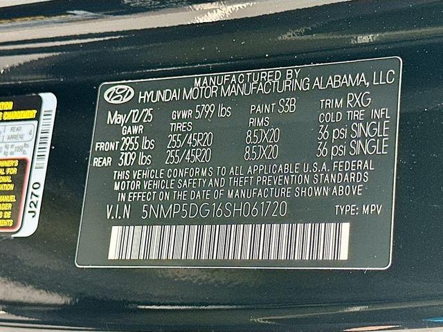 Photo of 2025 Phantom Black Hyundai SANTA FE HEV