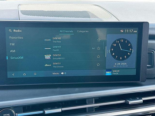 Photo of 2025 Atlantic Blue Hyundai SANTA FE HEV