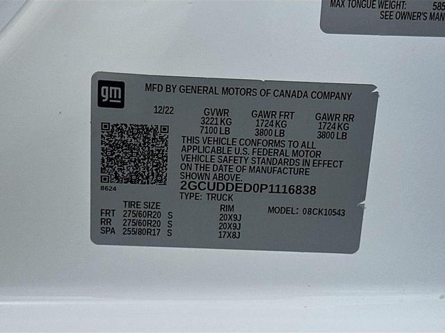 Photo of 2023 Summit White Chevrolet Silverado 1500