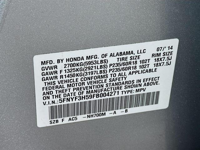 Photo of 2015  Honda Pilot
