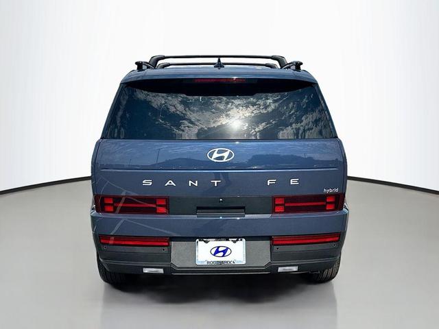 Photo of 2025 Atlantic Blue Hyundai SANTA FE HEV