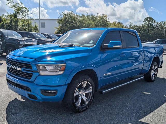 Photo of 2022 Hydro Blue Pearlcoat RAM 1500