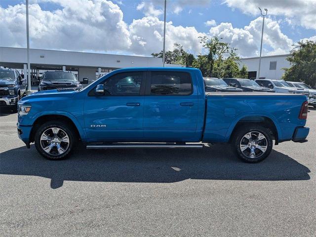 Photo of 2022 Hydro Blue Pearlcoat RAM 1500