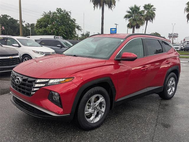 Photo of 2022 Calypso Red Hyundai TUCSON