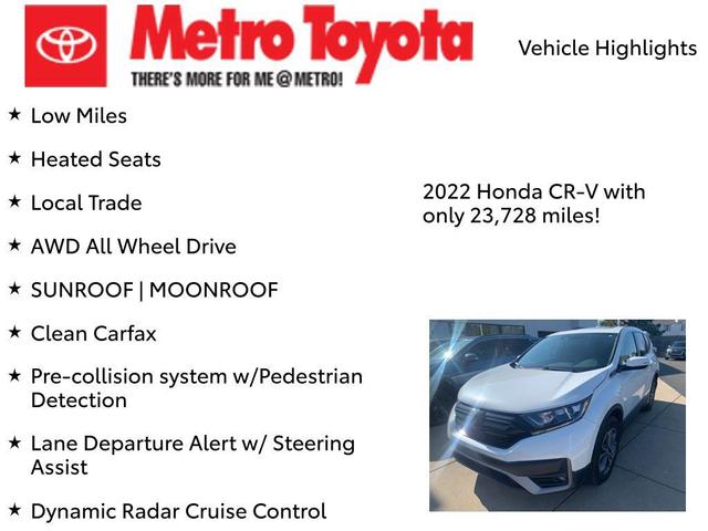 Photo of 2022 Platinum White Pearl Honda CR-V