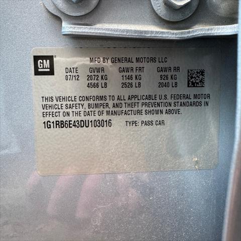 Photo of 2013 Blue Topaz Metallic Chevrolet Volt