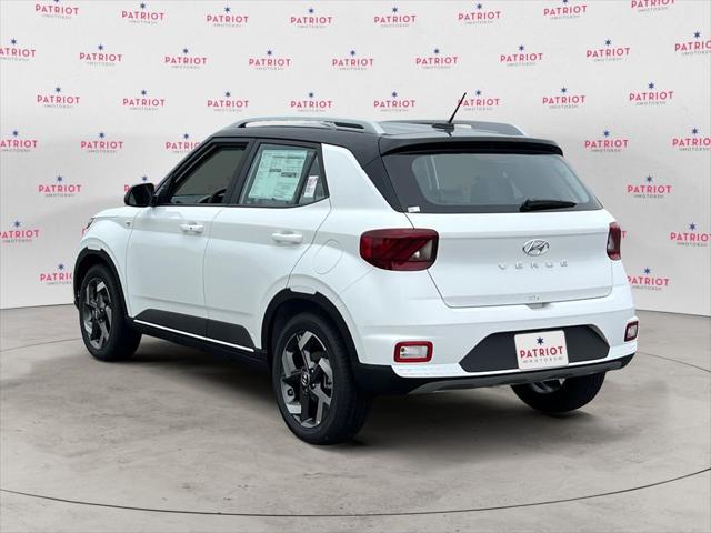 Photo of 2025 Lunar White w/Black Roof Hyundai VENUE