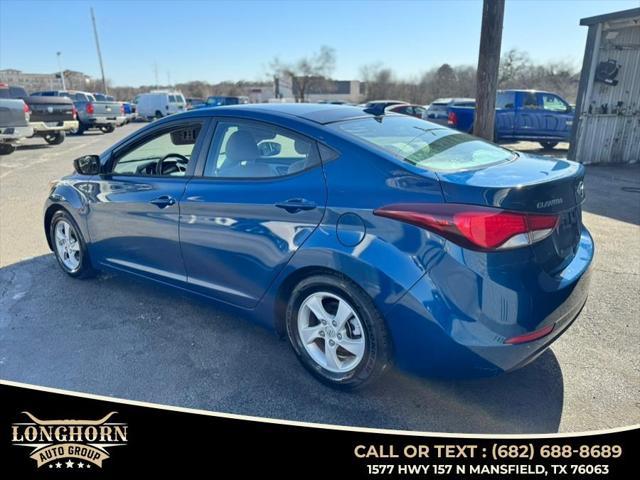 Photo of 2015 Windy Sea Blue Hyundai ELANTRA