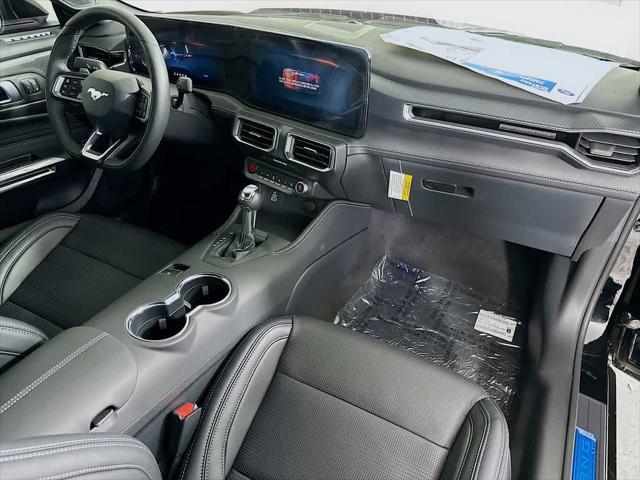 Photo of 2025 Shadow Black Ford Mustang