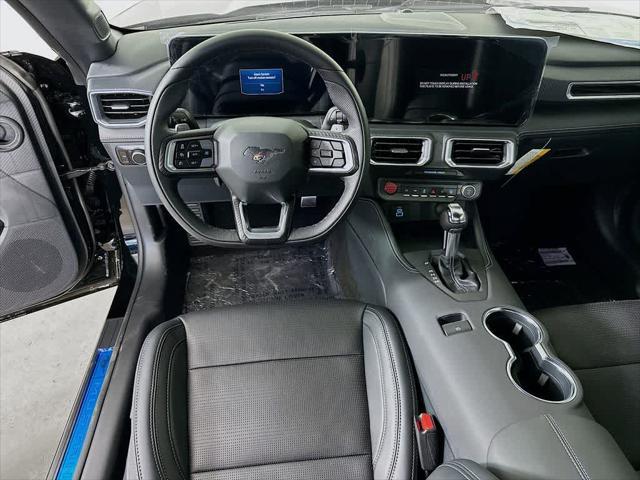Photo of 2025 Shadow Black Ford Mustang