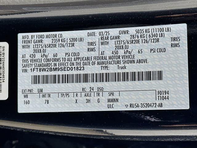 Photo of 2025 Agate Black Metallic Ford F-250