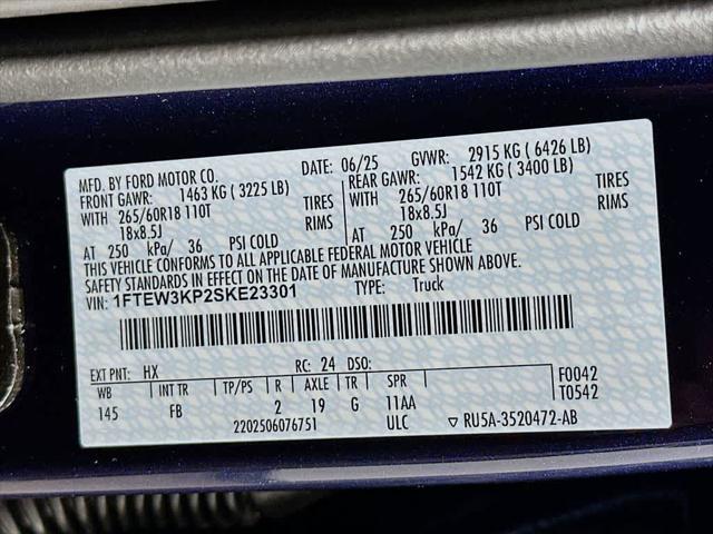 Photo of 2025 Antimatter Blue Metallic Ford F-150