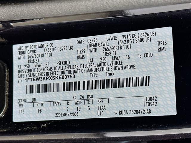 Photo of 2025 Agate Black Metallic Ford F-150