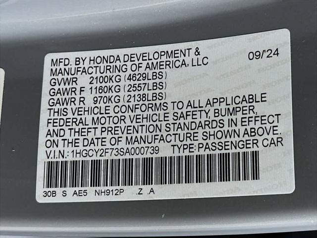 Photo of 2025 Urban Gray Pearl Honda Accord Hybrid