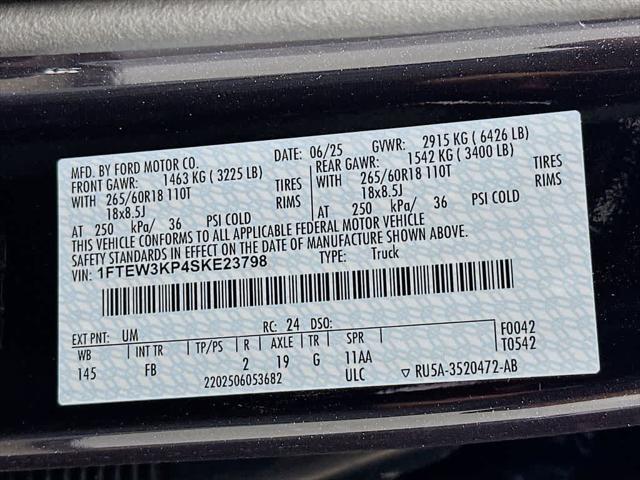 Photo of 2025 Agate Black Metallic Ford F-150
