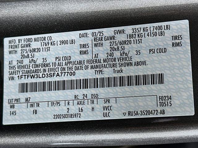 Photo of 2025 Carbonized Gray Metallic Ford F-150