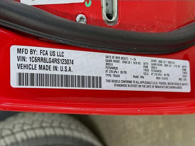 Photo of 2024 Flame Red Clearcoat RAM 1500 Classic