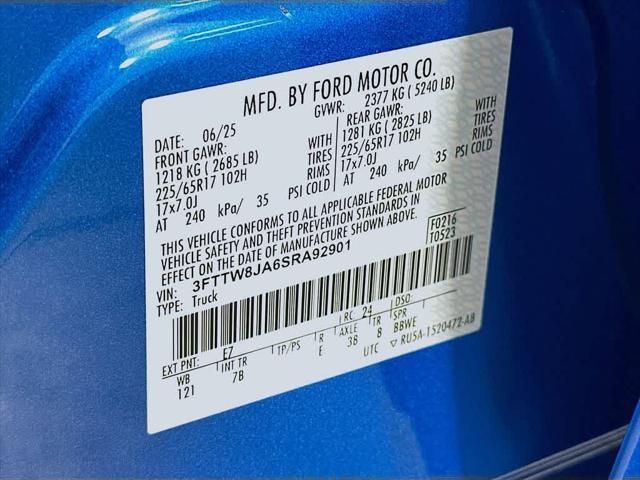 Photo of 2025 Velocity Blue Ford Maverick