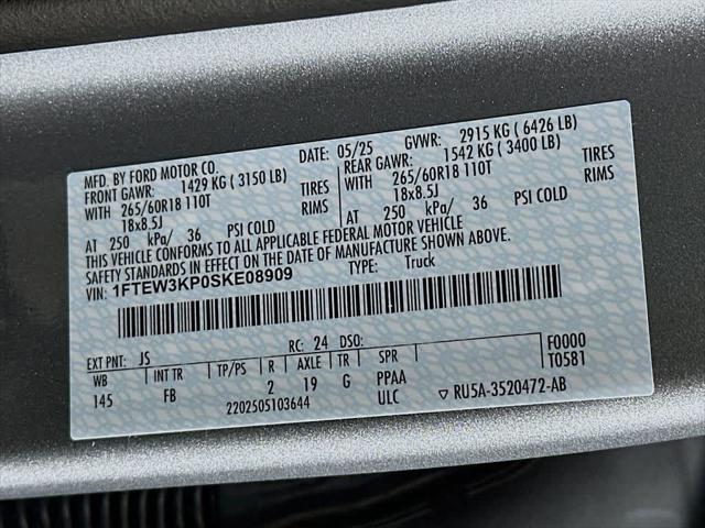 Photo of 2025 Iconic Silver Metallic Ford F-150