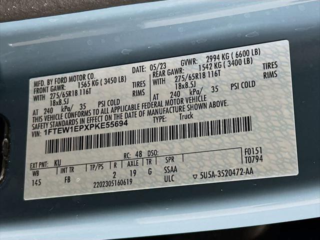 Photo of 2023 Area 51 Blue Ford F-150