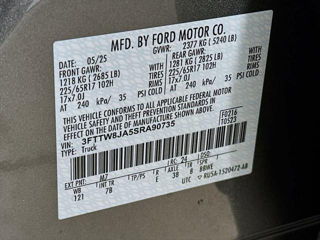 Photo of 2025 Carbonized Gray Metallic Ford Maverick