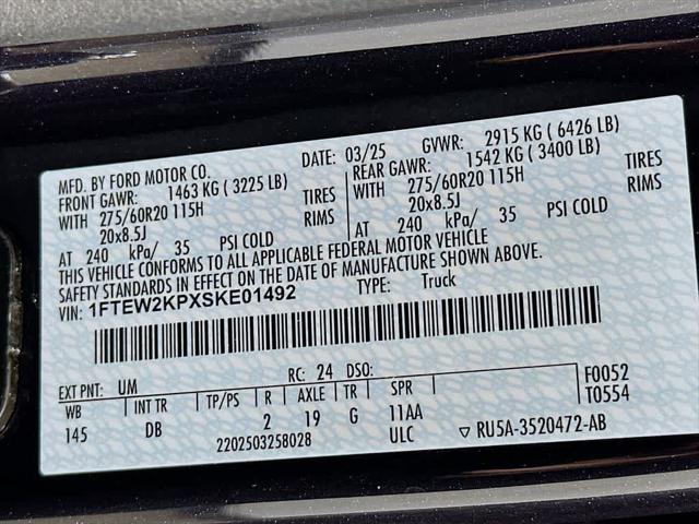 Photo of 2025 Agate Black Metallic Ford F-150