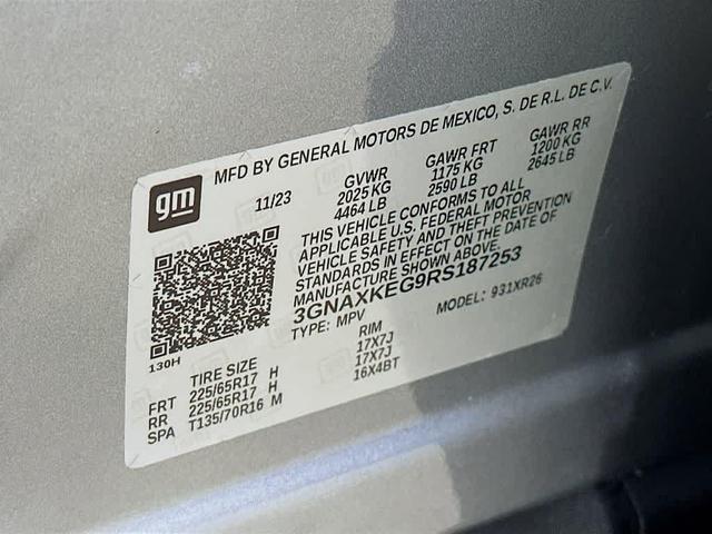 Photo of 2024 Sterling Gray Metallic Chevrolet Equinox