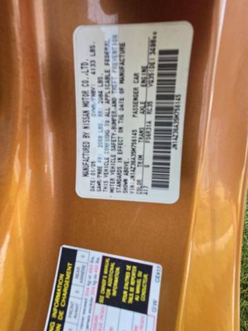 Photo of 2005 Orange Nissan 350Z