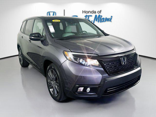 Photo of 2021 Obsidian Blue Pearl Honda Passport
