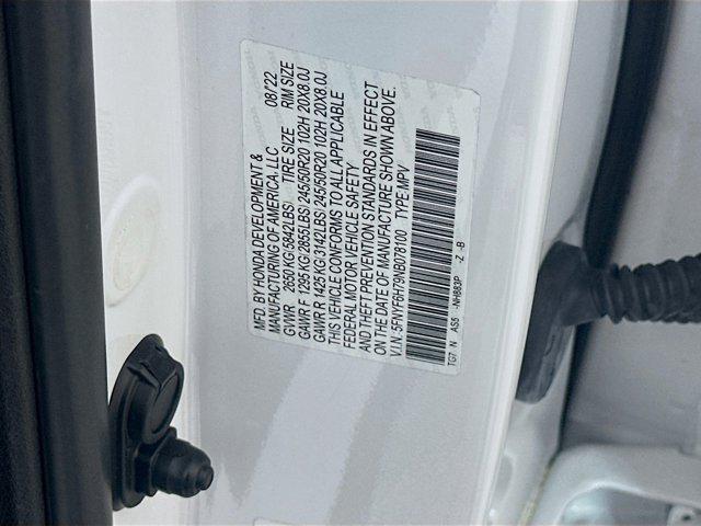 Photo of 2022 Platinum White Pearl Honda Pilot